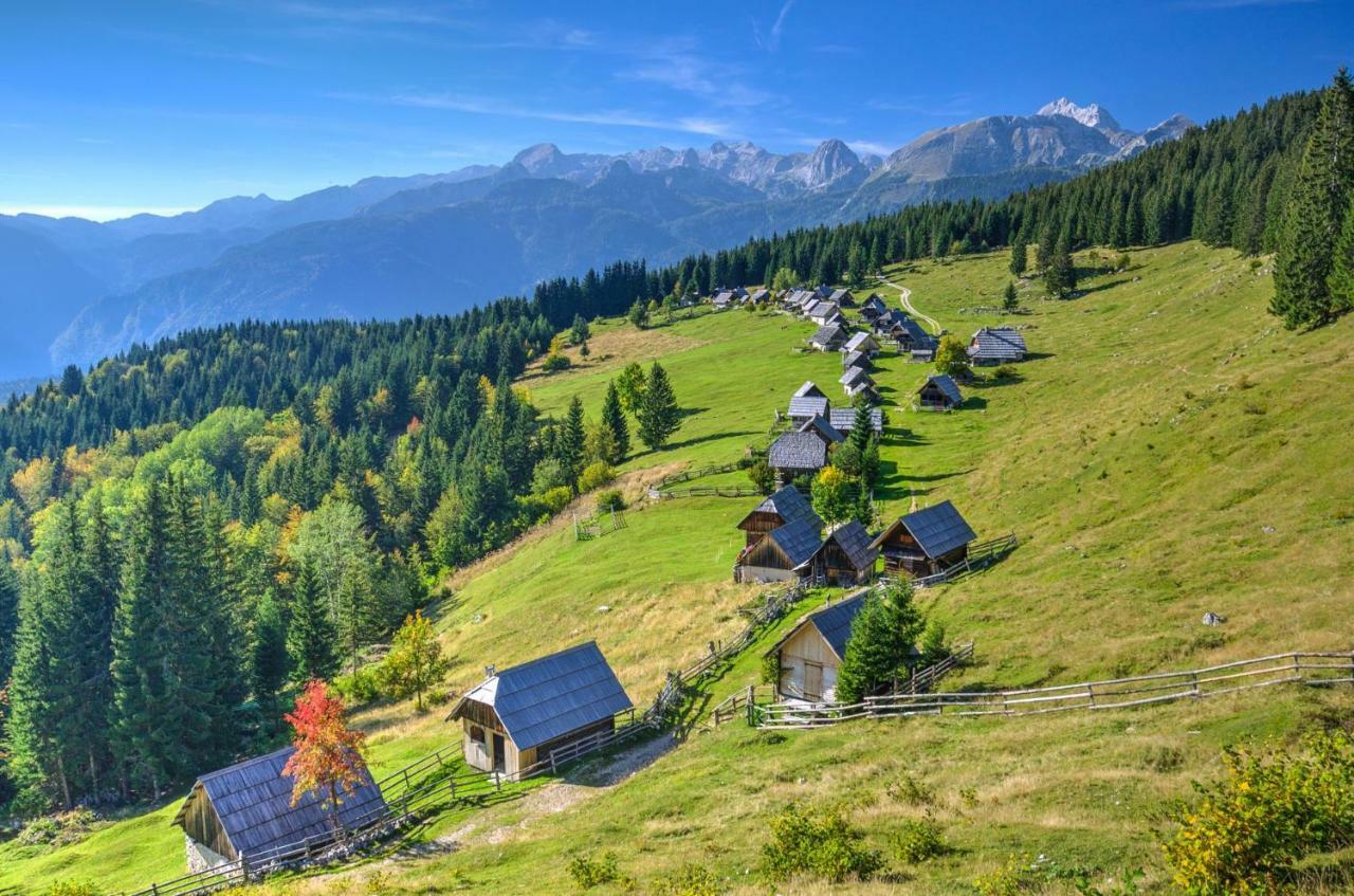 Apartma Dominik Zgornje Gorje Exterior foto
